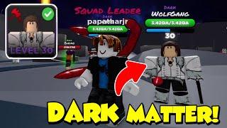 Dark Matter is Op In -Anime Squad Simulator Roblox