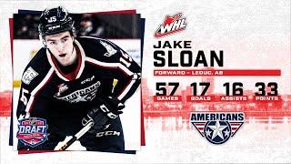 2022 NHL Draft Highlight Reel - Jake Sloan
