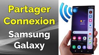 Comment faire un partage de connexion Samsung