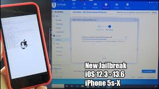 NEW Jailbreak iOS 12.3 up to iOS 13.6 iPhone 5s - X using 3uTool Windows