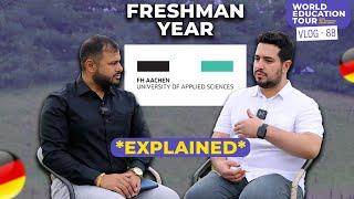 Freshman Year | FH - AACHEN Explained | English Studienkolleg| Amratpal a vision