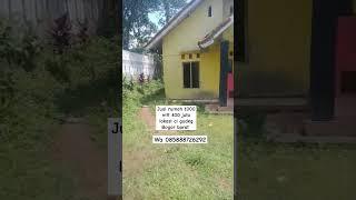 Jual rumah 1000 mtr halaman luas