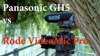 Rode VideoMic Pro vs. Panasonic GH5 internes Mic, TEST UND EMPFEHLUNG