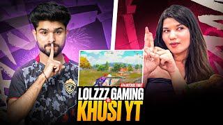 @LoLzZzGaming   vs  @GodKhushiLive  | 4V4 INTENSE CLASSIC FIGHT | BGMI HIGHLIGHTS