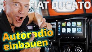 Fiat Ducato | Autoradio einbauen | Alpine INE-F904DU | ARS24