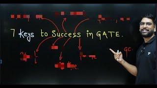 7 Keys To Success In GATE || By GC sir || #gate2024 #ga1111 #gc_sir