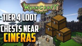 Wynncraft | TIER 4 LOOT CHESTS NEAR CINFRAS | AMAZING LOOT!!!