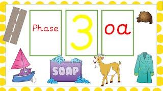 'OA' Words Phonics