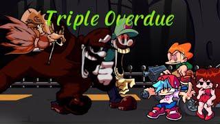 [Fnf cover] Triple overdue (Overdue but it’s the trio)