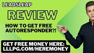 Leadsleap Review | How to get free autoresponder using leadsleap