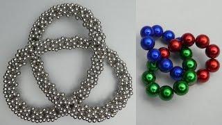 Trefoil knot made of magnets, famous from M.C. Escher's knot drawings