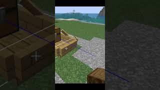 MINECRAFT boat with chest is so underrated #shorts #minecraftshorts #short