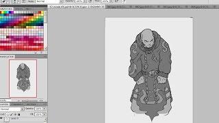 Akabur Live Stream 03. Coloring characters in Photoshop.
