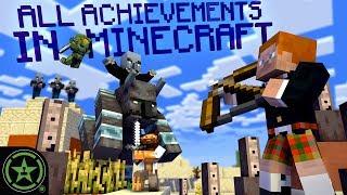 PILLAGER RAID - Minecraft - All 103 Achievements (Part 5) | Let's Play
