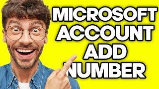 How To Add Phone Number To Microsoft Account (2023)