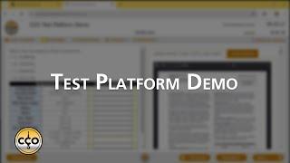 CCO Test Platform Demo