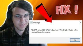 How To Fix Fortnite Error A D3D11-Compatible GPU