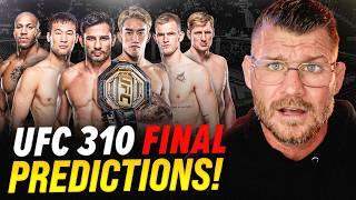 BISPING picks UFC 310: Pantoja vs Asakura / Shavkat vs Ian Garry