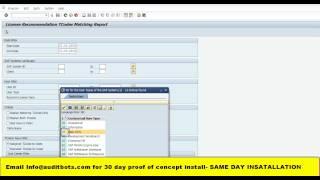 sap license audit compliance tool tips - Classify User license type by TCode | Transaction