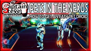 No Man's Sky How To Get Pets In The Nexus New Update Get An Easy Pet Droid Captain Steve Guide NMS