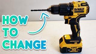 How To Change The Drill Bit On A DeWALT Drill