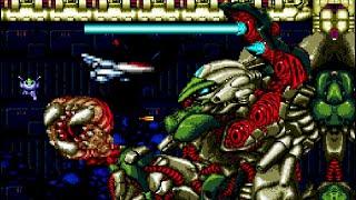 Aldynes (PC Engine) All Bosses (No Damage)