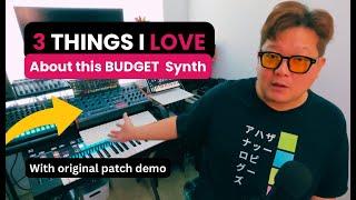 3 Things I LOVE about THIS BUDGET Synthesizer -  Behringer UB-XA