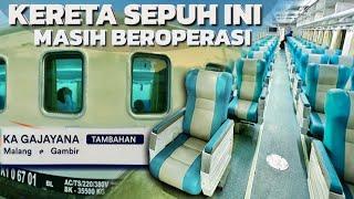 NAIK KERETA YANG USIANYA 56 TAHUN | Review Gajayana Tambahan Malang - Jakarta 14 Jam