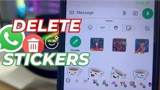 How to Delete WhatsApp Stickers Permanently