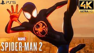 Marvel's Spider-Man 2 PS5 - Across The Spider-Verse Suit Free Roam Gameplay (4K 60FPS)