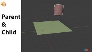 Parent Child Relation among Objects in Blender | Blender Tutorial for Beginners