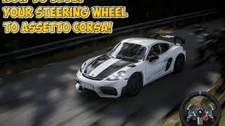 How to Setup your Steering Wheel in Assetto Corsa! | Logitech G29