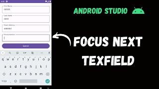 Automatically Move To Next TextField Jetpack Compose | Android Studio | Kotlin