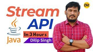 Stream API Tutorial | Stream Methods | Stream Operations | Interview Questions | JAVA | Dilip Singh