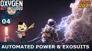 AUTOMATED POWER & FIRST EXOSUITS - Spaced Out (Classic + One Dupe): Ep. #4 (Oxygen Not Included)
