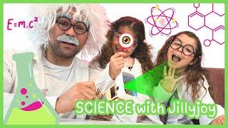 FUN Science Experiments for Kids with Jillyjoy Twins and Professor Mapapai