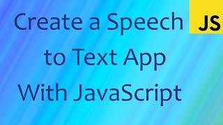 Speech to Text with JavaScript |  Speech to Text App | JS | ( hindi )