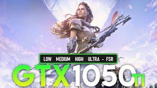 Horizon Zero Dawn | GTX 1050 Ti 4GB | 1080p + All Settings + FSR | Performance Tasted.