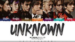 NCT DREAM (엔시티 드림) - 'UNKNOWN' Lyrics [Color Coded_Han_Rom_Eng]