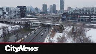 Northbound lane closure on the DVP starts Sunday, lasts for months