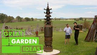 This Artist Makes AMAZING Garden Sculptures using Recycled Materials | GARDEN | Great Home Ideas