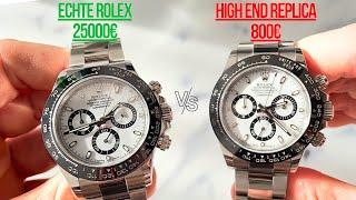 Rolex Daytona 116500LN Panda: So erkennst du die beste Replica – Direkter Vergleich!