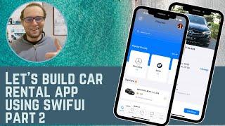 SwiftUI Car Rental App 02: Custom navigation bar and custom search bar