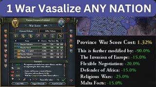 World Conquest EASILY with this INSANE Strategy in EU4 1.36