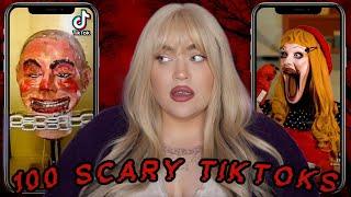 100 SCARIEST TikToks of 2023... The Scary Side of TikTok | LoeyLane