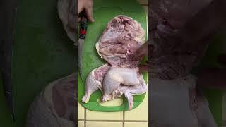 How to cut up a chicken