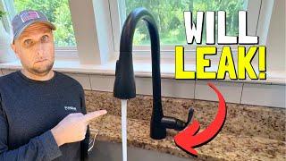 Avoid This Common Leak And Install A Kitchen Faucet Like A Pro!