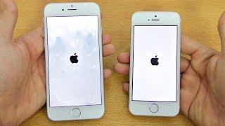 iPhone 5S iOS 10 Beta 3 vs iPhone 6 iOS 10 Beta 3 - Speed Test! (4K)