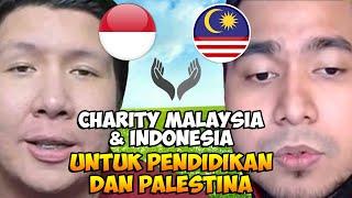 CHARITY UNTUK PENDIDIKAN DAN PALESTINA DARI INDONESIA DAN MALAYSIA