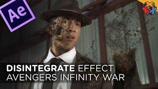 INFINITY WAR Disintegration in Adobe After Effects